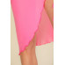 Sexy Sheer Mesh Drawstring Ruched Skirt