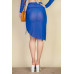 Sexy Sheer Mesh Drawstring Ruched Skirt