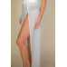 High Split Mesh Sheer Maxi Skirt