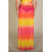 High Split Mesh Sheer Maxi Skirt