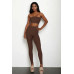 Ribbed Tube Top & Leggings Set
