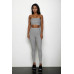 Ribbed Tube Top & Leggings Set
