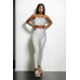 Ribbed Tube Top & Leggings Set