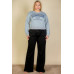 Plus Size Drawstring Waist Slant Pocket Sweatpants