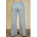 Plus Size Drawstring Waist Slant Pocket Sweatpants