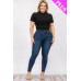 Plus Size Ribbed Short Sleeve Bodysuit