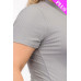 Plus Size Ribbed Short Sleeve Bodysuit