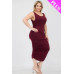 Plus Size Square Neck Ruched Bodycon Midi Dress