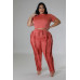 Crop Top Two-piece Set