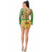 Crochet Skirt Set Sunflower