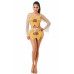 Crochet Skirt Set Sunflower