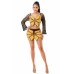 Crochet Skirt Set Sunflower