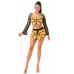 Crochet Skirt Set Sunflower