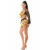 Crochet Skirt Set Sunflower
