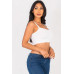 Ribbed Knit Cami Crop Top