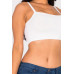 Ribbed Knit Cami Crop Top