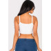Ribbed Knit Cami Crop Top