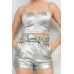 Sweetheart Bustier Rhinestones Crop Top