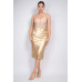 Faux Leather High-rise Cargo Skirt
