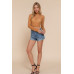 Long Sleeve Mock Neck Mesh Top
