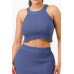 Halter Neck Tank Top And Bodycon Mini Skirt Set
