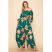 Off Shoulder Top And Wide Pants Set