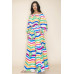 Off Shoulder Top And Wide Pants Set