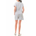 Air Cotton Monochrome Tee And Shorts Set
