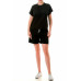 Air Cotton Monochrome Tee And Shorts Set