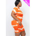 Plus Size Tie-dye Print Bodycon Dress