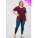 Plus Size Basic Short Sleeve T-shirt