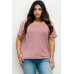 Plus Size Basic Short Sleeve T-shirt