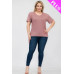 Plus Size Basic Short Sleeve T-shirt