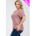 Plus Size Basic Short Sleeve T-shirt