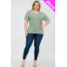 Plus Size Basic Short Sleeve T-shirt