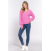 Long Slv Double V-neck Sweater