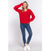 Long Slv Double V-neck Sweater
