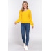 Long Slv Double V-neck Sweater
