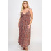 Floral Maxi Dress With Tie Back