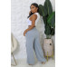 High-waisted Stretch Pants