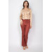 Sequined Fit & Flare Midrise Pants