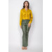 Sequined Fit & Flare Midrise Pants