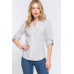 Long Slv Y/d Stripe Woven Shirt