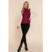 Suede Piping Quilted Padding Vest