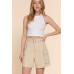 Belted Cargo Shorts
