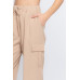 Light Weight Stretch Woven Cargo Jogger Pants