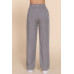 Elastic Waist Tencel Long Pants