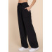 Elastic Waist Tencel Long Pants