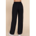 Elastic Waist Tencel Long Pants