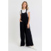 Adjustable Strap Overall Wide Leg Jumpsuit